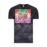 Cloud Black Fight Cancer in all colors Vintage Tee - NancyCooperArtShop