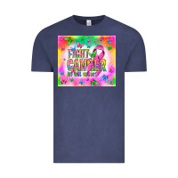 Vintage Denim Fight Cancer in all colors Vintage Tee - NancyCooperArtShop