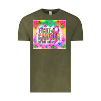 Vintage Olive Fight Cancer in all colors Vintage Tee - NancyCooperArtShop