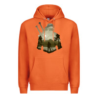 Carrot the witcher geralt hero sword companion minima list illusion art Premium Hoodie - tuanDangUi