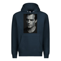Navy henry cavill 6 Premium Hoodie - tuanDangUi