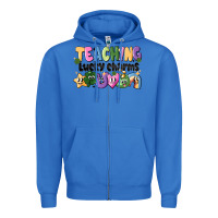 True Royal Teaching Lucky Charms Zipper Hoodie - CowhideDigitalArt