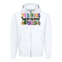 Teaching Lucky Charms Zipper Hoodie | Teevron