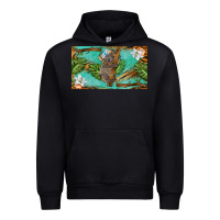 Black koala cup Urban Hoodie - BarkalooDesign