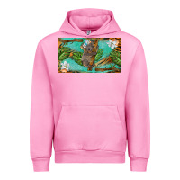 Fuchsia Pink koala cup Urban Hoodie - BarkalooDesign