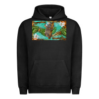 Pigment Black koala cup Urban Hoodie - BarkalooDesign