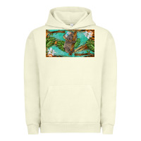 Pigment Pistachio koala cup Urban Hoodie - BarkalooDesign