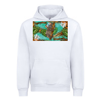 White koala cup Urban Hoodie - BarkalooDesign
