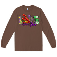 Chestnut love crawfish mardi gras Long Sleeve Tee - CowGirlArtShop