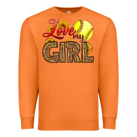 Carrot Love My Girl Softball Premium Sweatshirt - LillyAllenDesigns
