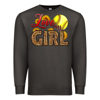 Smoke Love My Girl Softball Premium Sweatshirt - LillyAllenDesigns
