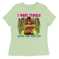 Matcha i want tequila little time with you Ladies Tee - LillyAllenDesigns