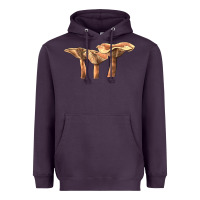 Plum lactarius rufus mushroom Heavyweight Hoodie - LillyAllenDesigns