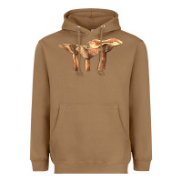 Toasted Coconut lactarius rufus mushroom Heavyweight Hoodie - LillyAllenDesigns