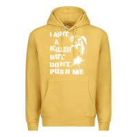 Antique Gold i aint a killer but dont push me Premium Hoodie - tuanDangUi