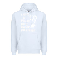 White i aint a killer but dont push me Premium Hoodie - tuanDangUi