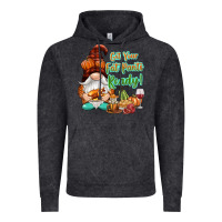 Vintage Black Get your fat pants ready Vintage Hoodie - NancyCooperArtShop