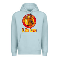 Blue Mist l for love Premium Hoodie - tuanDangUi