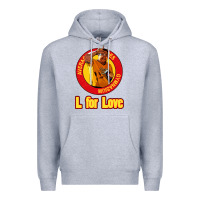 Heather Grey l for love Premium Hoodie - tuanDangUi