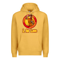 Mustard l for love Premium Hoodie - tuanDangUi