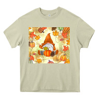 Mossy fall gnome Heavy Core Tee - MaliasSmallBusiness