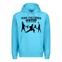 Ocean Blue ass kickers united Premium Hoodie - tuanDangUi
