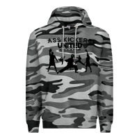 Slate Camo ass kickers united Premium Hoodie - tuanDangUi
