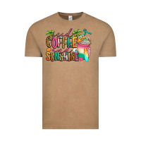 Vintage Coffee iced coffee and sunshine summer Vintage Tee - Jasminsmagicworld