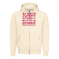 Sandshell the magic is in our diference Zipper Hoodie - CowhideDigitalArt