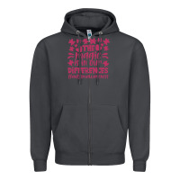 Smoke the magic is in our diference Zipper Hoodie - CowhideDigitalArt