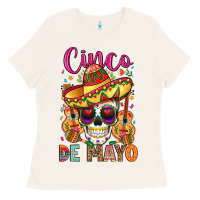 Bone cinco de mayo Ladies Tee - LillyAllenDesigns
