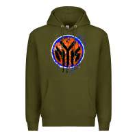 Army Green nyk drip Premium Hoodie - tuanDangUi