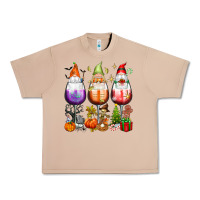 Burro Hallothanksmas wine glasses and gnomes Urban Heavy Tee - texasbilliewilder