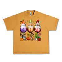 Peanut Butter Hallothanksmas wine glasses and gnomes Urban Heavy Tee - texasbilliewilder