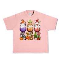 Salmon Hallothanksmas wine glasses and gnomes Urban Heavy Tee - texasbilliewilder