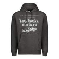 Charcoal Heather lou glutz motors (national lampoon's vacation) Premium Hoodie - tuanDangUi
