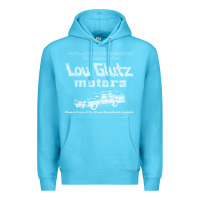 Ocean Blue lou glutz motors (national lampoon's vacation) Premium Hoodie - tuanDangUi