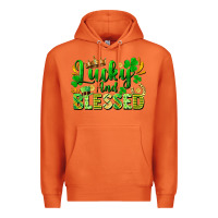 Carrot lucky and blessed Premium Hoodie - FaDigitalArtStudio