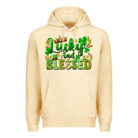 Pina Colada lucky and blessed Premium Hoodie - FaDigitalArtStudio
