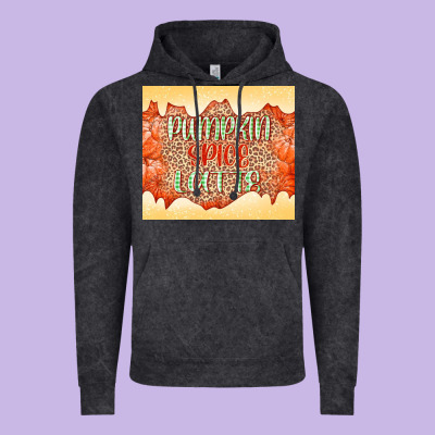 Pumpkin Spice Latte Vintage Hoodie Designed By Nancycooperartshop