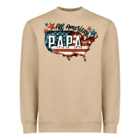 Mushroom all american papa Heavyweight Sweatshirt - FaDigitalArtStudio