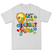 Dove Grey let your light shine Premium Tee - LillyAllenDesigns