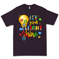 Plum let your light shine Premium Tee - LillyAllenDesigns