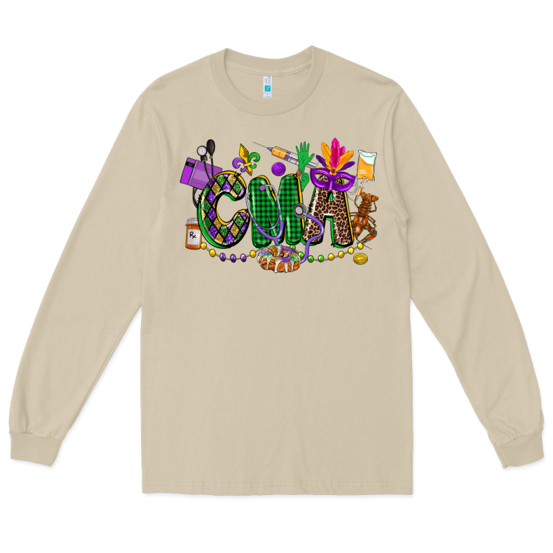 Cma Mardi Gras Cowgirl Long Sleeve Tee by CowGirlArtShop | Teevron