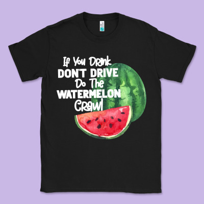 Watermelon Crawl Classic Tee Designed By Bettercallsaul