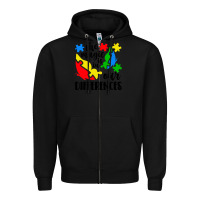 Black the magic is in our differences Zipper Hoodie - CowhideDigitalArt