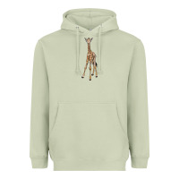 Matcha baby giraffe Heavyweight Hoodie - LillyAllenDesigns