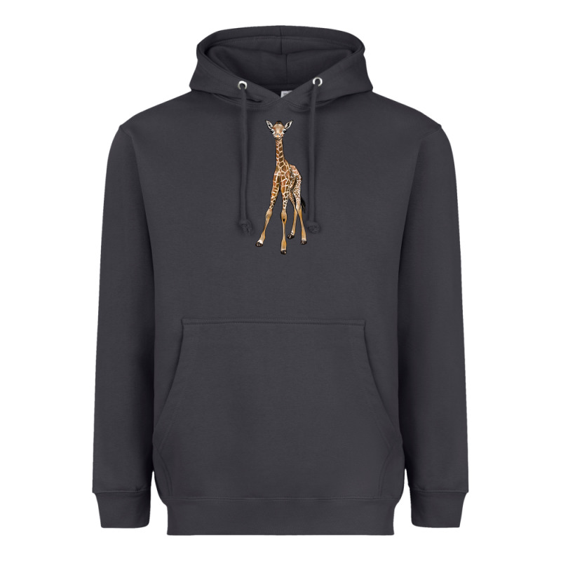 Baby Giraffe Heavyweight Hoodie by LillyAllenDesigns | Teevron