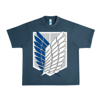 Midnight Navy wings of liberty Urban Heavy Tee - tuanDangUi