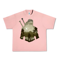Salmon the witcher geralt hero sword companion minima list illusion art Urban Heavy Tee - tuanDangUi